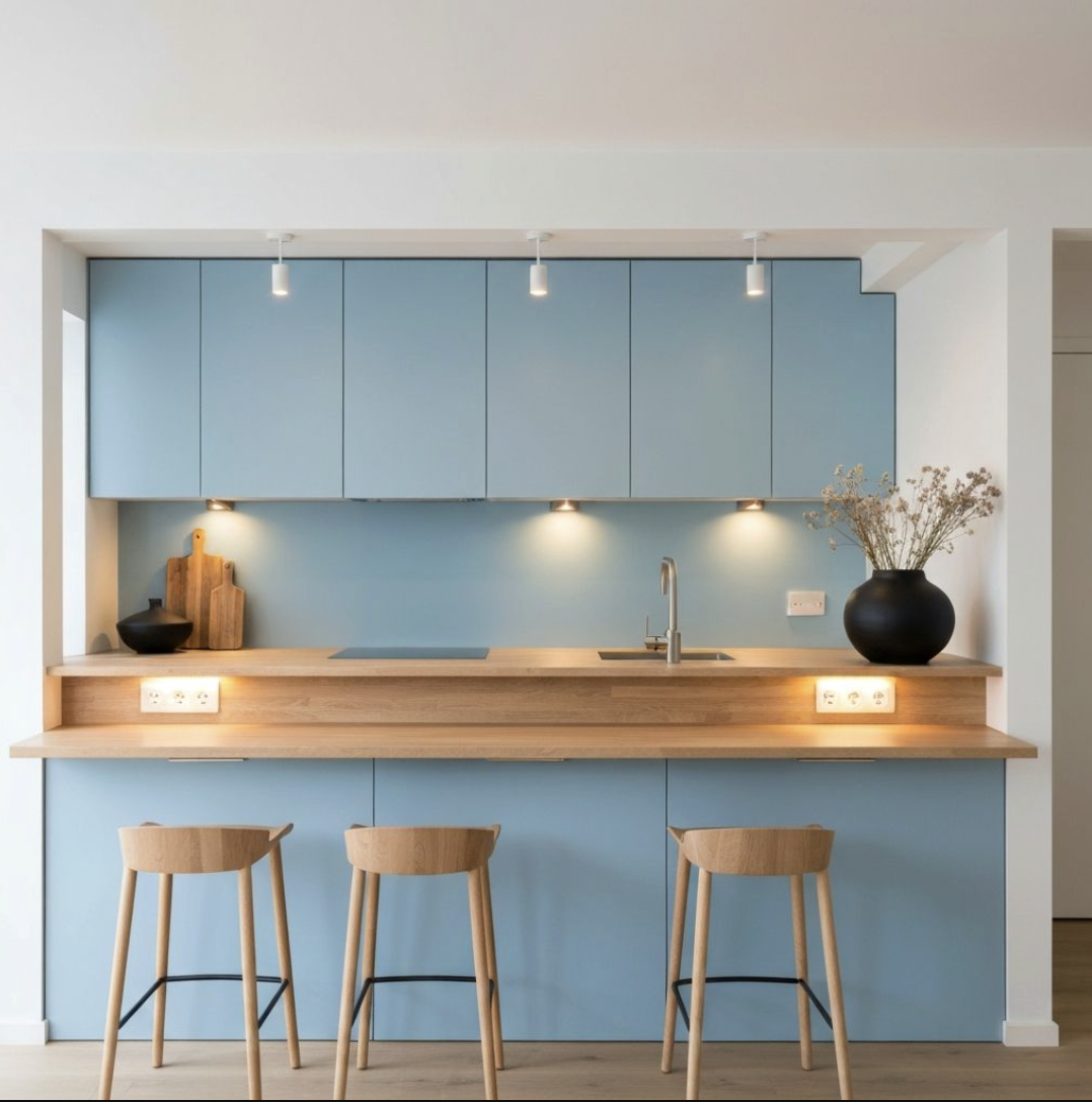 Barra Cocina Minimalista